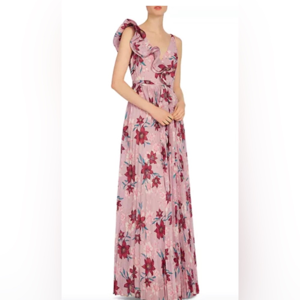 ML MONIQUE LHUILLIER Formal bridesmaid prom beach dress